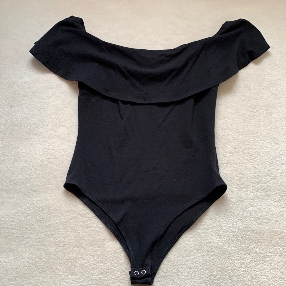 Forever 21 off the shoulder body suit